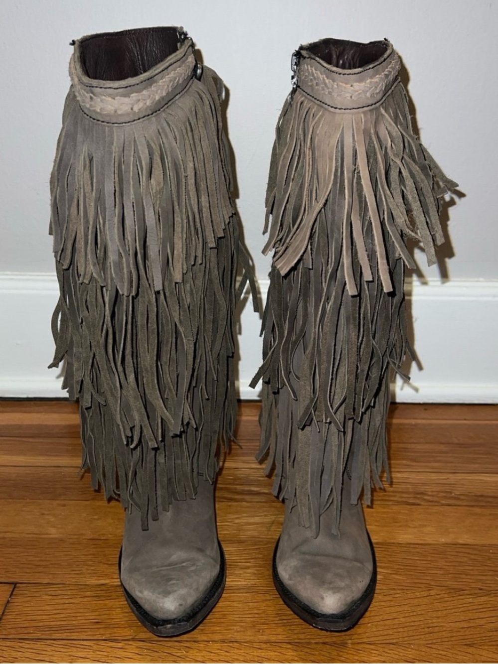 Liberty Black Fringe Boots
